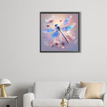 Load image into Gallery viewer, AB Diamond Painting - Full Round - dragonfly (40*40CM)