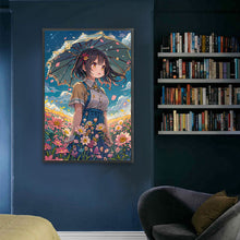 Load image into Gallery viewer, Diamond Painting - Full Square - flower girl (40*60CM)