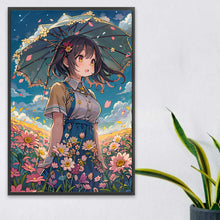 Load image into Gallery viewer, Diamond Painting - Full Square - flower girl (40*60CM)