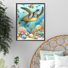 Load image into Gallery viewer, Diamond Painting - Full Square - sea turtle (30*40CM)