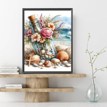 Load image into Gallery viewer, Diamond Painting - Full Square - Stray bottle on the beach (30*40CM)