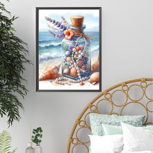 Load image into Gallery viewer, Diamond Painting - Full Square - Stray bottle on the beach (30*40CM)