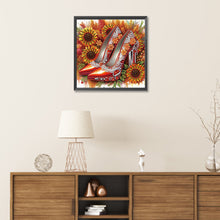 Load image into Gallery viewer, Diamond Painting - Partial Special Shaped - flower high heels (30*30CM)