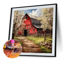 Load image into Gallery viewer, Diamond Painting - Full Square - red house (30*30CM)