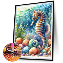 Load image into Gallery viewer, Diamond Painting - Full Square - seahorse (30*40CM)