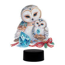Load image into Gallery viewer, Cute Animal DIY Diamonds Painting Table Lamp 5D DIY Diamond Painting Night Light