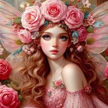 Load image into Gallery viewer, Diamond Painting - Full Round - Flower elf (30*30CM)