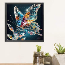 Load image into Gallery viewer, Diamond Painting - Full Round - crystal butterfly (30*30CM)