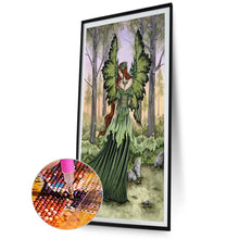 Load image into Gallery viewer, AB Diamond Painting - Full Square - butterfly fairy (30*50CM)