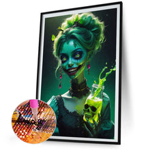 Load image into Gallery viewer, AB Diamond Painting - Full Round - zombie girl (40*60CM)