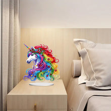 Load image into Gallery viewer, Double Sided Special Shape Horse Desktop Diamond Art Kits for Home Office Decor