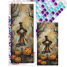 Load image into Gallery viewer, Diamond Painting - Full Round - halloween witch (30*70CM)