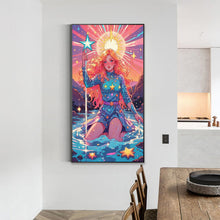 Load image into Gallery viewer, Diamond Painting - Full Round - tarot goddess girl (40*70CM)