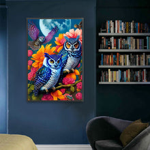 Load image into Gallery viewer, AB Diamond Painting - Full Square - owl (40*60CM)