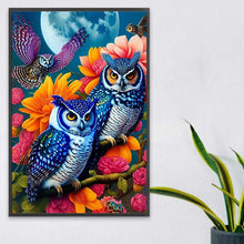 Load image into Gallery viewer, AB Diamond Painting - Full Square - owl (40*60CM)