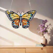 Load image into Gallery viewer, Wooden Special Shaped Butterfly DIY Diamond Painting Hanging Rack for Garden