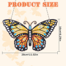 Load image into Gallery viewer, Wooden Special Shaped Butterfly DIY Diamond Painting Hanging Rack for Garden