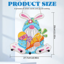 Load image into Gallery viewer, Wooden Special Shaped Rabbit DIY Diamond Painting Hanging Rack for Garden Decor