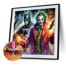 Load image into Gallery viewer, Diamond Painting - Full Round - batman and clown (50*50CM)