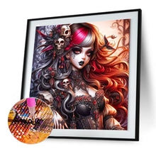 Load image into Gallery viewer, Diamond Painting - Full Round - Gothic cool girl (50*50CM)