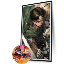 Load image into Gallery viewer, Diamond Painting - Full Round - Attack on Titan Levi Ackerman (30*50CM)