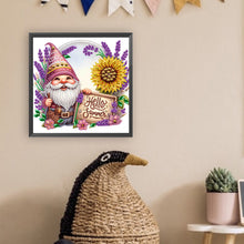 Load image into Gallery viewer, Diamond Painting - Partial Special Shaped - Sunflower Summer Gnome (30*30CM)