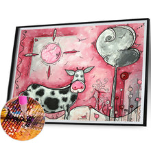 Load image into Gallery viewer, Diamond Painting - Full Square - Cow (40*30CM)