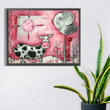 Load image into Gallery viewer, Diamond Painting - Full Square - Cow (40*30CM)