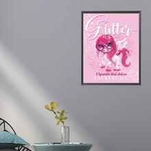 Load image into Gallery viewer, AB Diamond Painting - Full Square - Pink horse (40*50CM)