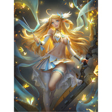 Load image into Gallery viewer, Diamond Painting - Full Round - blonde girl (30*40CM)