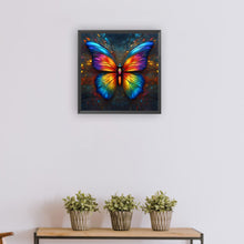 Load image into Gallery viewer, Diamond Painting - Full Round - Butterfly (30*30CM)