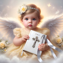 Load image into Gallery viewer, Diamond Painting - Full Round - angel child (40*40CM)