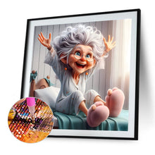 Load image into Gallery viewer, Diamond Painting - Full Round - Funny grandma (40*40CM)