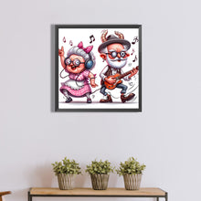 Load image into Gallery viewer, Diamond Painting - Full Round - Funny grandma (40*40CM)