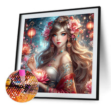 Load image into Gallery viewer, AB Diamond Painting - Full Round - Ancient costume girl (40*40CM)