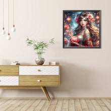 Load image into Gallery viewer, AB Diamond Painting - Full Round - Ancient costume girl (40*40CM)