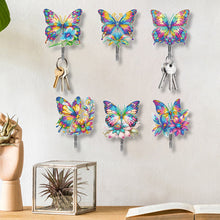Load image into Gallery viewer, 6Pcs Acrylic Animal Flower Diamond Art Hanging Hooks Diamond Painting Art Hooks
