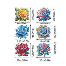 Load image into Gallery viewer, 6Pcs Acrylic Animal Flower Diamond Art Hanging Hooks Diamond Painting Art Hooks