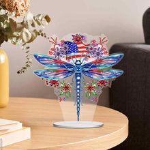 Load image into Gallery viewer, PVC Round Special Shaped Girl Animal 5D Diamond Painting Ornament for Home Decor