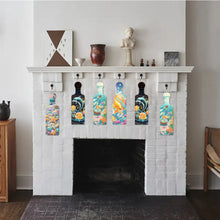 Load image into Gallery viewer, 4Pcs Landscape Diamond Decorative Serving Tray Diamond Painting Tray Handicraft