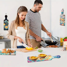 Load image into Gallery viewer, 4Pcs Landscape Diamond Decorative Serving Tray Diamond Painting Tray Handicraft