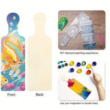 Load image into Gallery viewer, 4Pcs Landscape Diamond Decorative Serving Tray Diamond Painting Tray Handicraft