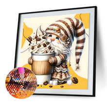 Load image into Gallery viewer, Diamond Painting - Full Round - Coffee bean gnome (30*30CM)