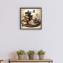 Load image into Gallery viewer, Diamond Painting - Full Round - Coffee leisure time (30*30CM)