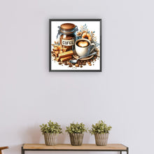 Load image into Gallery viewer, Diamond Painting - Full Round - Coffee leisure time (30*30CM)