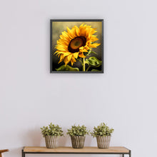 Load image into Gallery viewer, Diamond Painting - Full Round - Sunflower (30*30CM)