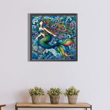 Load image into Gallery viewer, Diamond Painting - Full Round - Colorful mermaid (40*40CM)