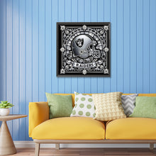 Load image into Gallery viewer, Diamond Painting - Partial Special Shaped - Oakland Raiders (30*30CM)