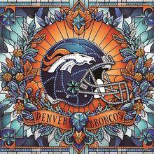 Load image into Gallery viewer, Diamond Painting - Partial Special Shaped - denver broncos (30*30CM)