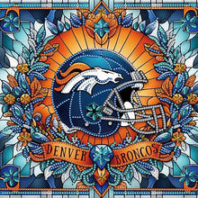 Load image into Gallery viewer, Diamond Painting - Partial Special Shaped - denver broncos (30*30CM)